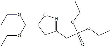  [5-(Diethoxymethyl)-2-isoxazolin-3-yl]methylphosphonic acid diethyl ester