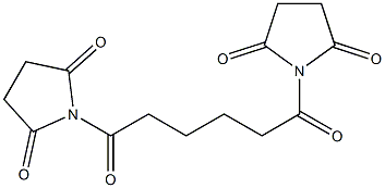 N,N'-(Tetramethylenebiscarbonyl)bissuccinimide Structure