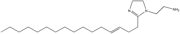1-(2-Aminoethyl)-2-(3-hexadecenyl)-2-imidazoline,,结构式