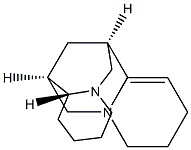 (7R,14R,14aR)-1,3,4,7,9,10,11,13,14,14a-Decahydro-7,14-methano-2H,6H-dipyrido[1,2-a:1',2'-e][1,5]diazocine Struktur
