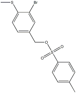 4-Methylbenzenesulfonic acid 3-bromo-4-methylthiobenzyl ester