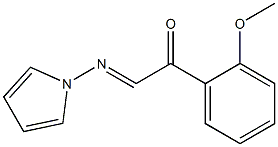 1-Pyrrolizino-2-(2-methoxyphenyl)ethanone 结构式