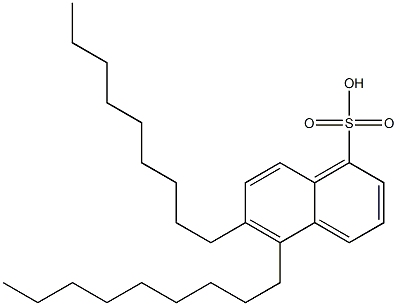 5,6-Dinonyl-1-naphthalenesulfonic acid,,结构式