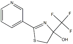 4-(Trifluoromethyl)-2-(3-pyridyl)-2-thiazolin-4-ol|