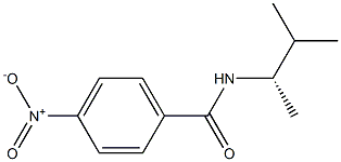 (+)-N-[(S)-1,2-Dimethylpropyl]-4-nitrobenzamide,,结构式