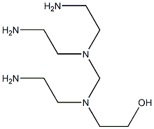 2-[N-(2-Aminoethyl)-N-[[bis(2-aminoethyl)amino]methyl]amino]ethanol Structure