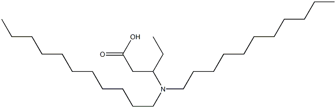 3-(Diundecylamino)valeric acid 结构式