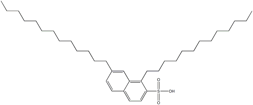 1,7-Ditridecyl-2-naphthalenesulfonic acid