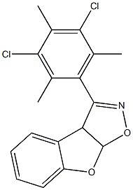 3-(3,5-Dichloro-2,4,6-trimethylphenyl)-3a,8a-dihydrobenzofuro[3,2-d]isoxazole