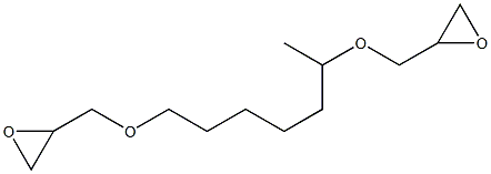 2,2'-[1,6-Heptanediylbis(oxymethylene)]bis(oxirane) Struktur