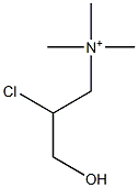 2-Chloro-3-hydroxy-N,N,N-trimethyl-1-propanaminium