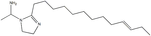 1-(1-アミノエチル)-2-(10-トリデセニル)-2-イミダゾリン 化学構造式