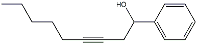 1-Phenyl-3-nonyn-1-ol Structure
