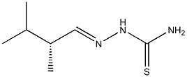 [R,(-)]-2,3-Dimethylbutyraldehydethiosemicarbazone Structure