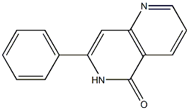 7-Phenyl-1,6-naphthyridin-5(6H)-one Structure