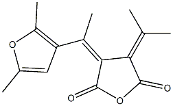 2-[(Z)-1-(2,5-Dimethyl-3-furyl)ethylidene]-3-isopropylidenesuccinic anhydride|