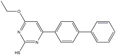 6-(1,1'-Biphenyl-4-yl)-4-ethoxypyrimidine-2-thiol Structure