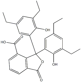1,1-Bis(3,5-diethyl-2-hydroxyphenyl)-1,3-dihydro-3-oxoisobenzofuran-7-carboxylic acid