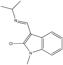 2-Chloro-3-[(isopropylimino)methyl]-1-methyl-1H-indole