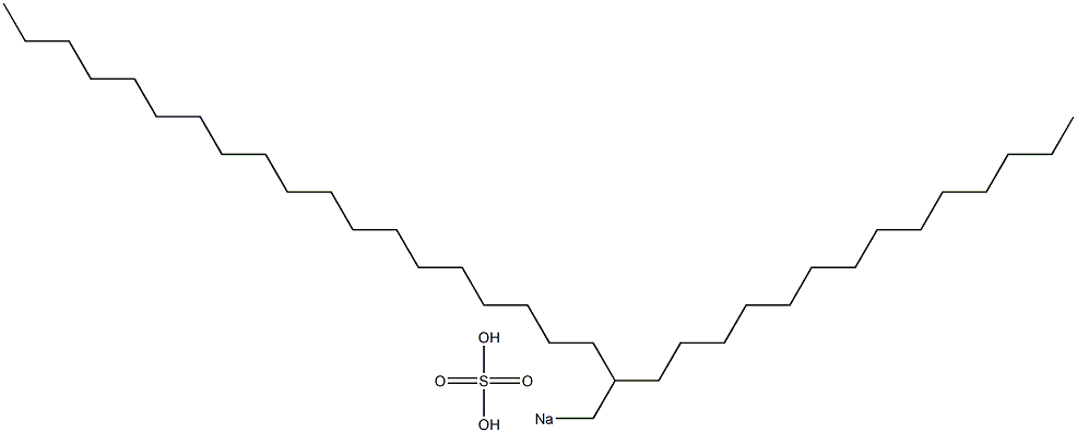  Sulfuric acid 2-tetradecylhenicosyl=sodium salt