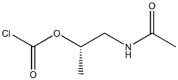  Chloridocarbonic acid (1S)-2-acetylamino-1-methylethyl ester