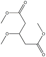 3-メトキシグルタル酸ジメチル 化学構造式