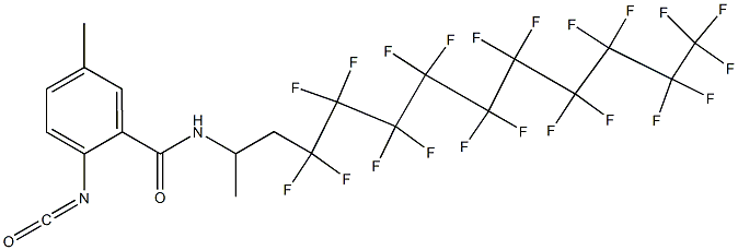 2-Isocyanato-5-methyl-N-[2-(henicosafluorodecyl)-1-methylethyl]benzamide