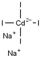 Sodium tetraiodocadmate Structure