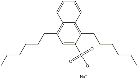 1,4-Dihexyl-2-naphthalenesulfonic acid sodium salt