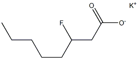 3-Fluorooctanoic acid potassium salt