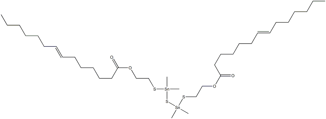  Bis[dimethyl[[2-(6-tridecenylcarbonyloxy)ethyl]thio]stannyl] sulfide