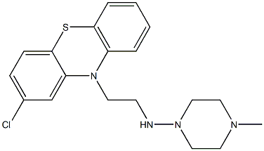  2-Chloro-N-(4-methylpiperazino)-10H-phenothiazine-10-ethanamine