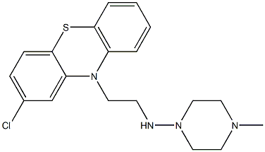 2-Chloro-N-(4-methylpiperazino)-10H-phenothiazine-10-ethanamine