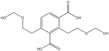  2,4-Bis[2-(hydroxymethoxy)ethyl]isophthalic acid