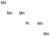 ペンタマンガン-白金 化学構造式