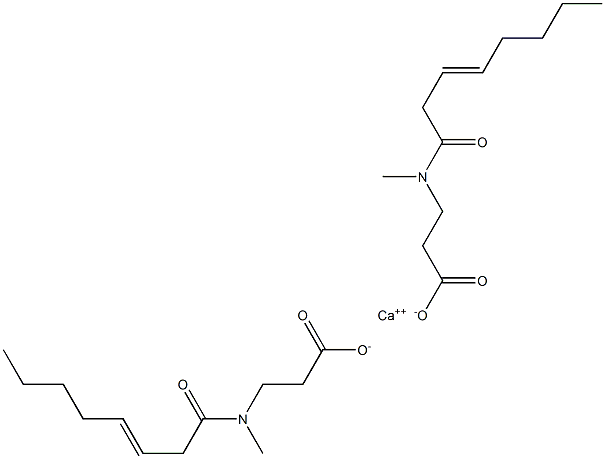  Bis[3-[N-methyl-N-(3-octenoyl)amino]propionic acid]calcium salt