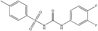 1-(3,4-Difluorophenyl)-3-(4-methylphenylsulfonyl)urea