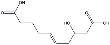 3-Hydroxy-5-decenedioic acid