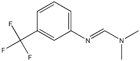 3-Trifluoromethyl-N-[(dimethylamino)methylene]benzenamine 结构式