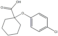 1-(p-Chlorophenoxy)cyclohexanecarboxylic acid|