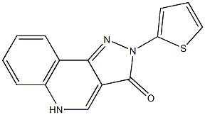  3,5-Dihydro-2-(2-thienyl)-2H-pyrazolo[4,3-c]quinolin-3-one