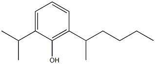 2-Isopropyl-6-(1-methylpentyl)phenol