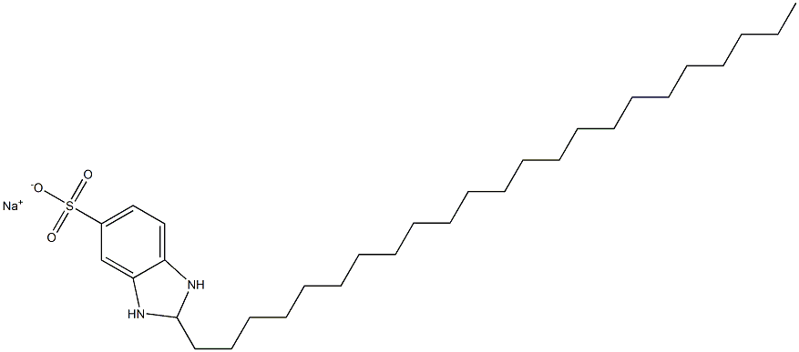 2,3-Dihydro-2-tricosyl-1H-benzimidazole-5-sulfonic acid sodium salt