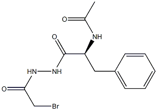 1-(N-Acetyl-L-phenylalanyl)-2-(bromoacetyl)hydrazine|