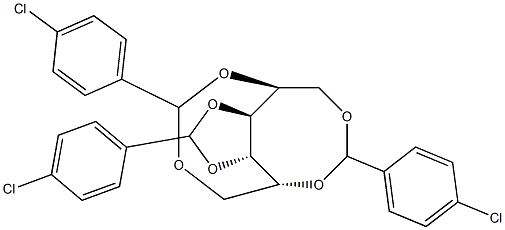 1-O,5-O:2-O,6-O:3-O,4-O-Tris(4-chlorobenzylidene)-L-glucitol|