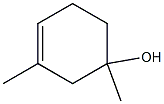 1,3-ジメチル-3-シクロヘキセン-1-オール 化学構造式