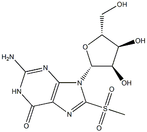 8-(Methylsulfonyl)guanosine