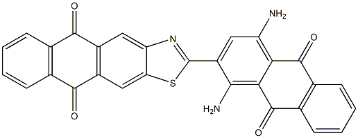  2-(1,4-Diamino-9,10-dihydro-9,10-dioxoanthracen-2-yl)anthra[2,3-d]thiazole-5,10-dione