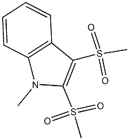 1-Methyl-2,3-bis(methylsulfonyl)-1H-indole|