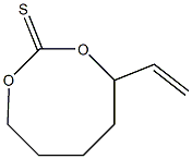 4-Ethenyltetrahydro-4H-1,3-dioxocin-2-thione Structure